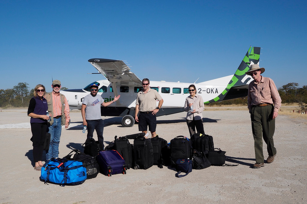 Our plane at Xakanaxa